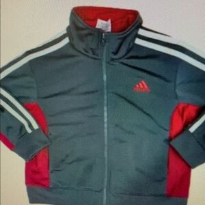 Kids Gray Jacket with White Trim